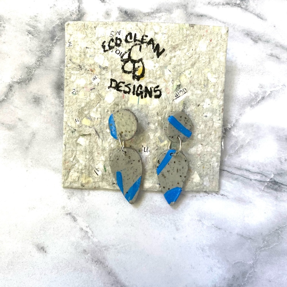 Abstract dangle earrings